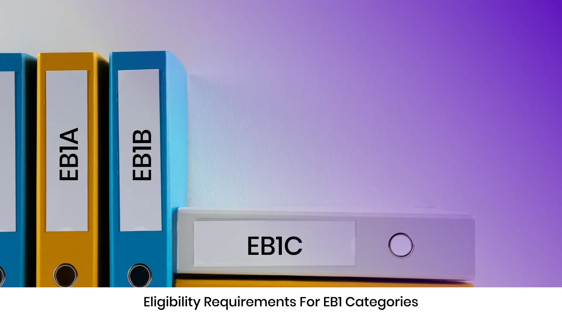 Eligibility Requirements for EB1 Green Card Categories
