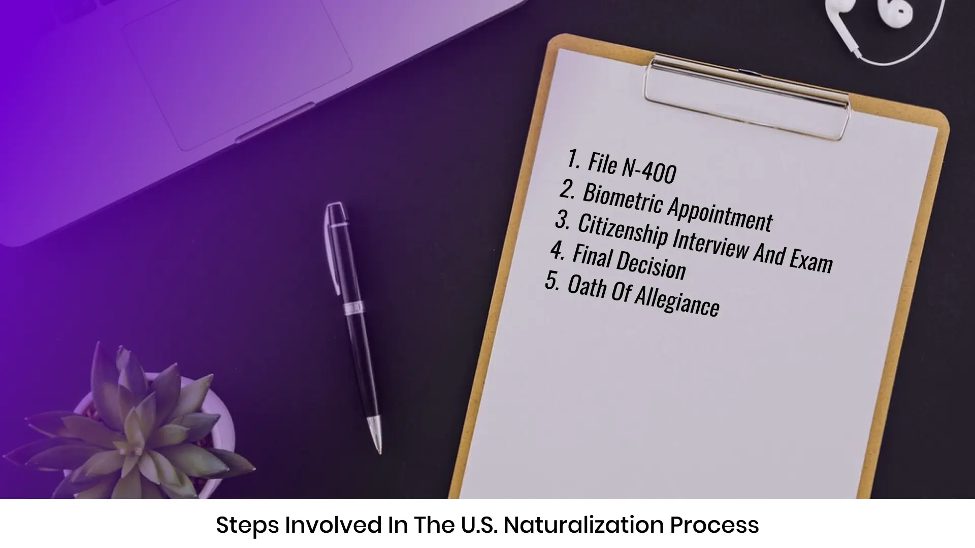 Steps Involved in the U.S. Naturalization Process