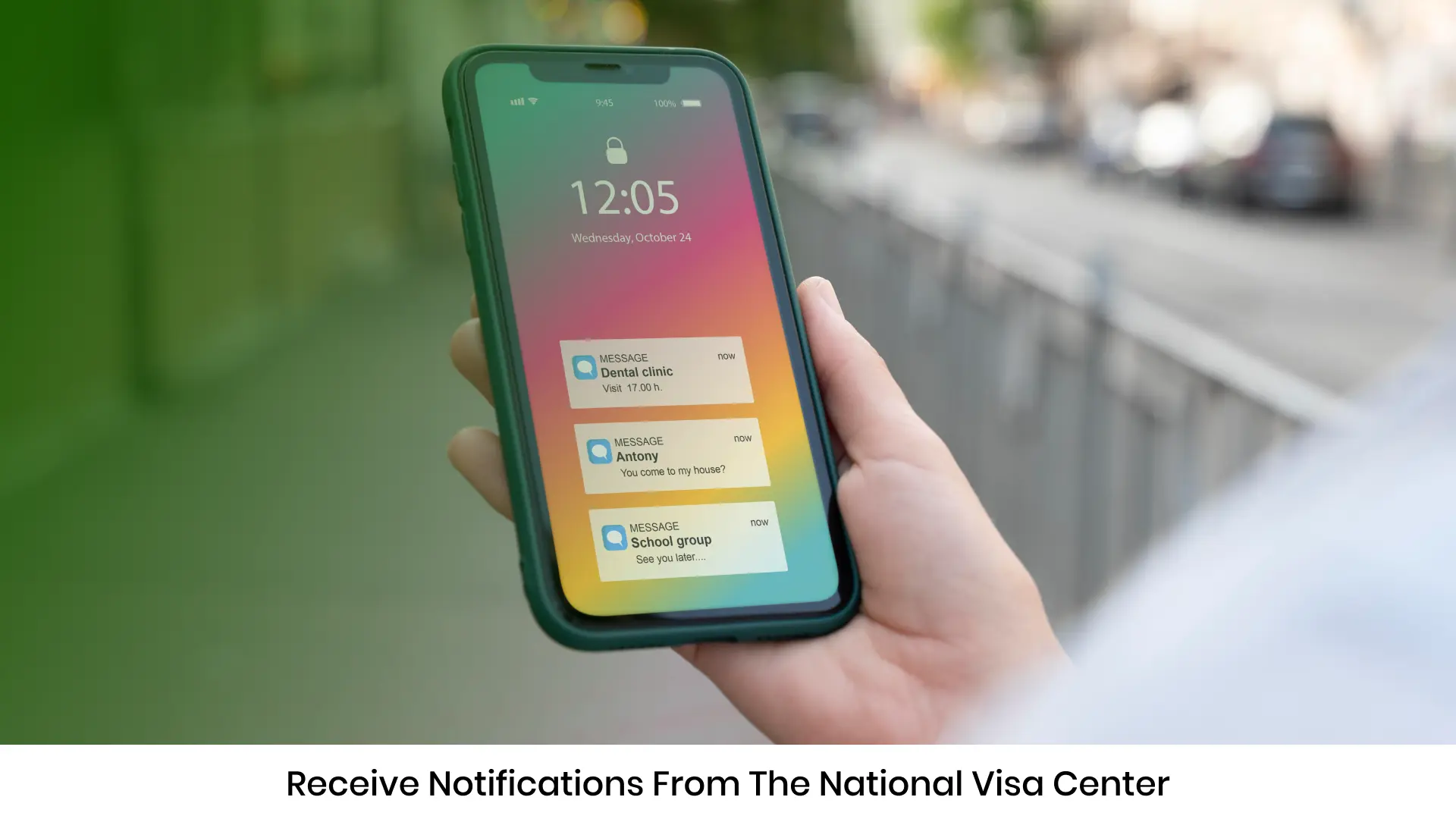 Receive Notifications from National Visa Center