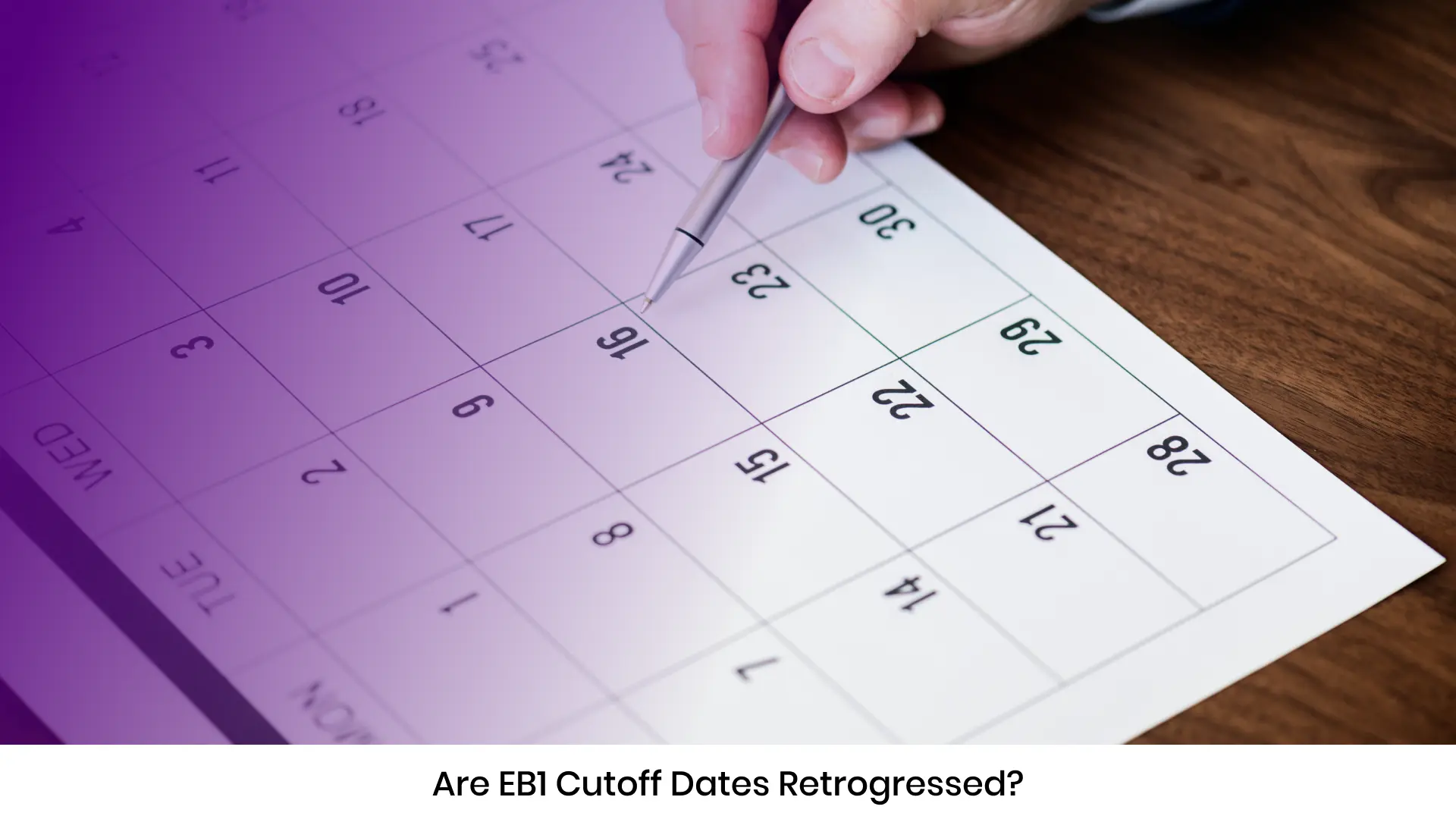 Are EB1 Cutoff Dates Retrogressed?