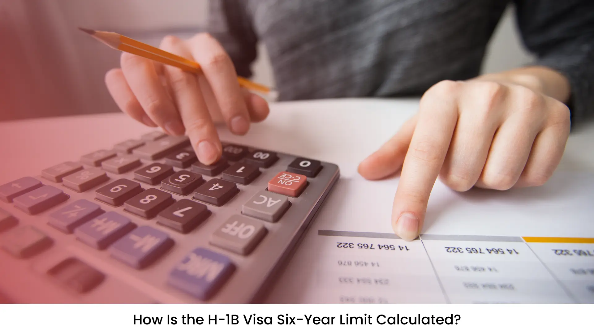 How Is the H-1B Visa Six-Year Limit Calculated?