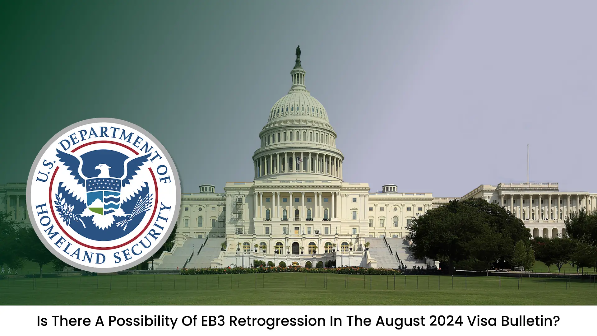 Is there a possibility of EB3 retrogression in the August 2024 visa bulletin?