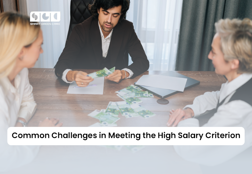 challenges in meeting high salary criteria 