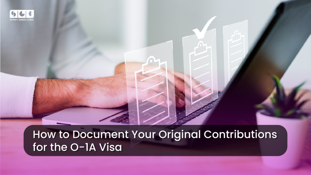 document your original contribution